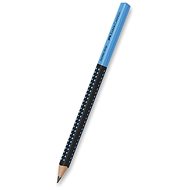 FABER-CASTELL Grip Jumbo TwoTone HB triangular, blue - Pencil
