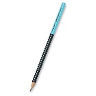 FABER-CASTELL Grip TwoTone HB - dreieckiger Graphitstift - türkis - Bleistift