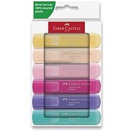 FABER-CASTELL Textliner 46 Pastell, 6 Farben - Textmarker