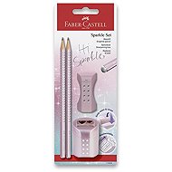 FABER-CASTELL Sparkle Set Cosmic Rose - Schreibutensilien-Set