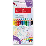 FABER-CASTELL Grip JUMBO Unicorn, 10 colours - Coloured Pencils