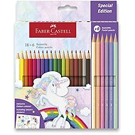 FABER-CASTELL Unicorn, 24 Farben - Buntstifte