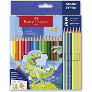 FABER-CASTELL Dinosaurus, 24 colours - Coloured Pencils