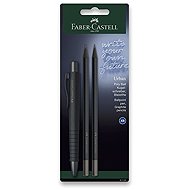FABER-CASTELL PolyBall XB Urban All Black - Schreibutensilien-Set