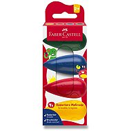FABER-CASTELL for palm, 4 colours - Wax Crayons