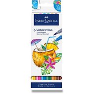 FABER-CASTELL Goldfaber Aqua Dual Marker Coconut Double-Ended, 6 Colours - Markers