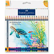 FABER-CASTELL Goldfaber Aqua Underwater Treasures, 24 barev - Coloured Pencils