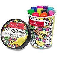 FABER-CASTELL Textliner 46 Ice Cream Superfluorescent, 10 Farben - Textmarker