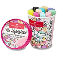 FABER-CASTELL Textliner 46 Ice Cream Pastel, 10 barev - Highlighter