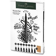 FABER-CASTELL Pitt Artist Pen, set of 8 - Felt Tip Pens