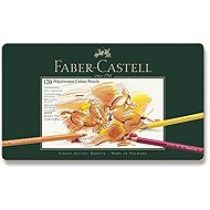 FABER-CASTELL Polychromos in a tin box, 120 colours - Coloured Pencils