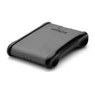 Hitachi GST Rugged 2.5" 320GB Carbon Fibre Dusk - External Hard Drive