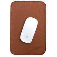 Solier leather mouse pad MousePad brown - Mouse Pad