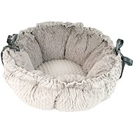 Fenica Rodeo multifunctional round bed/pillow, silver - Pet Bed