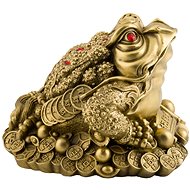 Feng Shui Harmony Frog of Fortune on coins - Decoration