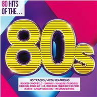 80 Hits Of The 80's (4x CD) CD - Music CD