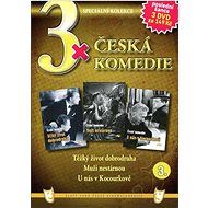 3x Czech Comedy 3: The Hard Life of an Adventurer, Men Don't Age, At Our House in Kocourkov /paper p - DVD Film