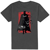 DC Comics - Batman - Distressed Logo - velikost S - Tričko