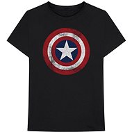 Marvel - Captain America - Distressed Shield - velikost XXL - Tričko