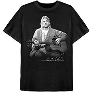 Cobain Kurt - Guitar Live Photo - size M - T-Shirt