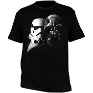 Star Wars - Star Wars - „Vader a Trooper” - velikost L - Tričko