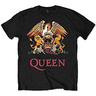 Queen - Classic Crest - tričko M - Tričko