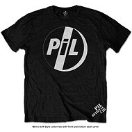 PIL (Public Image Ltd) - White Logo - velikost L - Tričko