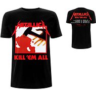 Metallica - Kill 'Em All Tracks - velikost S - Tričko