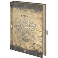 Hra o trůny / Game of Thrones - Stark - notebook - Journal
