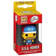 Funko POP! Simpsons S6 - USA Homer - keychain - Keychain