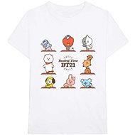 BT21 - Resting Time - tričko S - Tričko