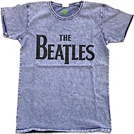 Beatles - Drop T Logo - tričko L - Tričko