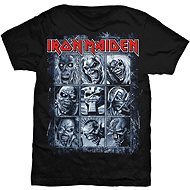 Iron Maiden - Nine Eddies - tričko XL - T-Shirt