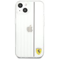 Ferrari PC/TPU 3D Lines Back Cover for Apple iPhone 13 Transparent - Phone Cover