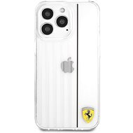 Ferrari PC/TPU 3D Lines Back Cover for Apple iPhone 13 Pro Max Transparent - Phone Cover