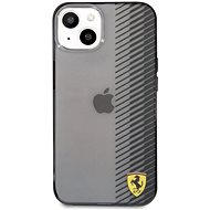 Ferrari Gradient Transparent Back Cover for Apple iPhone 13 Black - Phone Cover