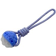 Ferribiela Ball with rope glowing in the dark - Dog Toy Ball