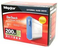 MAXTOR 200GB - 7200rpm 8MB OneTouch USB2.0, FireWire - 24 měsíců záruka - -