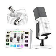 FIFINE KS5 White Bundle Set - Mikrofon