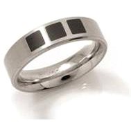Titanium wedding ring BOCCIA 0101-15 - Ring
