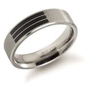Titanium wedding ring BOCCIA 0101-16 - Ring