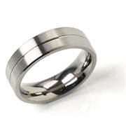 Titanium wedding ring BOCCIA 0101-2264 - Ring