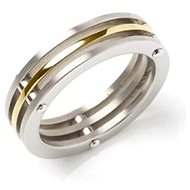 Titanium ring BOCCIA 0124-02 - Ring