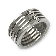Titanium ring BOCCIA 0125-01 - Ring