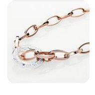STORM Crysta Loop Necklace Rose Gold 9980606/RG - Necklace