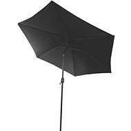 FIELDMANN Garden parasol FDZN 5007, black 300cm - Sun Umbrella