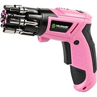 FIELDMANN AKU screwdriver 3,6V pink with bits FDS 10112-A (1x1,3 Ah) - Cordless Screwdriver