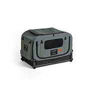 FIKAGO Queen XS Green Foldable Pet Crate - Carrier Bag for Pets