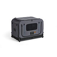 FIKAGO Queen S Grey Foldable Kennel/Carrier - Carrier Bag for Pets