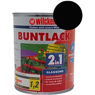 Wilckens Waterborne Universal Acrylic Gloss Paint 2 in 1 Black, WI.10490500050 - All-Purpose Paint